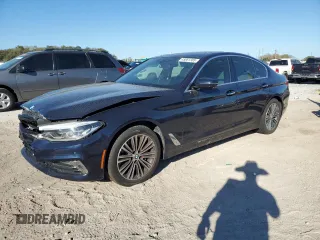 2018 BMW 5 Series 540i with VIN WBAJE5C50JWA92994, listed as a Copart auction lot 45681385 with 63,521 mi miles and Salvage Title. Bid and sale history available at carsss.com. Image 1.