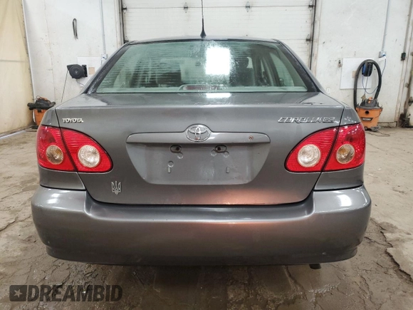 2008 Toyota Corolla CE with VIN 2T1BR32E98C871408, listed as a Copart auction lot 52046835 with 225,532 mi miles and Clean Title. Bid and sale history available at DreamBid. Image 6.