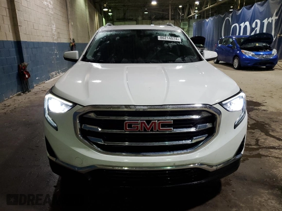 2021 GMC Terrain SLT with VIN 3GKALVEV2ML312279, listed as a Copart auction lot 86214074 with 93,484 mi miles and Clean Title. Bid and sale history available at DreamBid. Image 5.