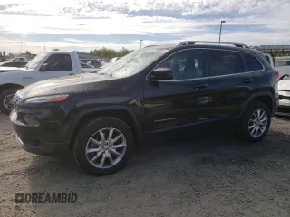 2014 Jeep Cherokee Limited with VIN 1C4PJMDSXEW162219, listed as a Copart auction lot 52582865 with 203,550 mi miles and Clean Title. Bid and sale history available at carsss.com. Image 1.