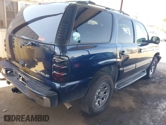 2005 Chevrolet Tahoe LS with VIN 1GNEC13V25R164239, listed as a IAAI auction lot 42180273 with 221,542 mi miles and . Bid and sale history available at DreamBid. Image 4.