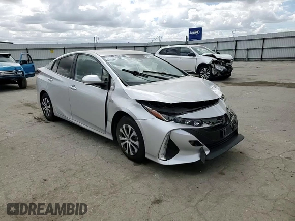 2021 Toyota Prius LE with VIN JTDKAMFP5M3192991, listed as a Copart auction lot 56768095 with 77,515 mi miles and Salvage title. Bid and sale history available at DreamBid. Image 13.