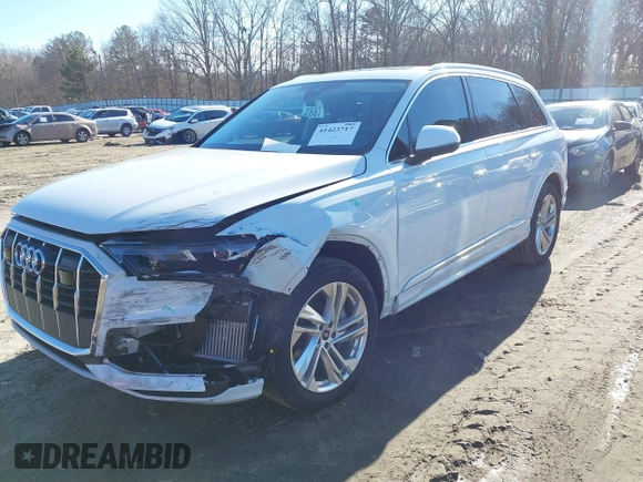 2023 Audi Q7 Premium Plus with VIN WA1LXBF71PD006251, listed as a IAAI auction lot 41423717 with 19,717 mi miles. Bid and sale history available at carsss.com. Image 2.