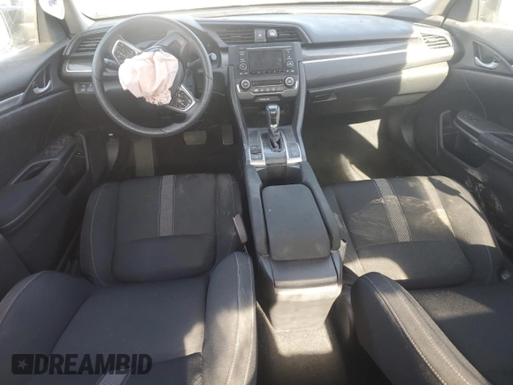 2019 Honda Civic LX with VIN 19XFC2F62KE202065, listed as a Copart auction lot 51545845 with Not Provided miles and Salvage Title. Bid and sale history available at DreamBid. Image 8.