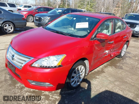 2013 Nissan Sentra FE+ S with VIN 3N1AB7AP2DL689778, listed as a IAAI auction lot 41432423 with 69,160 mi miles and . Bid and sale history available at DreamBid. Image 17.