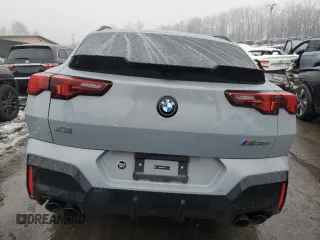 2024 BMW X2 M35i with VIN WBX83GM08R5Z46721, listed as a Copart auction lot 84721724 with 5,872 mi miles and Salvage Title. Bid and sale history available at carsss.com. Image 6.