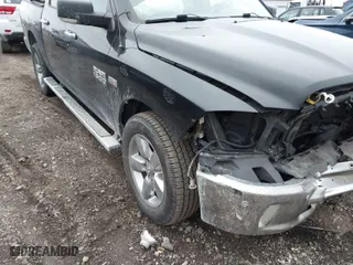 2017 Ram 1500 Big Horn with VIN 3C6RR7LT4HG746865, listed as a IAAI auction lot 40940638 with 167,280 mi miles. Bid and sale history available at carsss.com. Image 1.