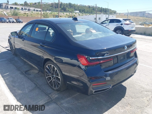 2020 BMW 7 Series 750i xDrive с VIN WBA7U2C02LGJ59766, выставлен на аукционе IAAI как лот 42259594 с пробегом 27 540 миль миль и . История ставок и продаж доступна на DreamBid. Изображение 3.