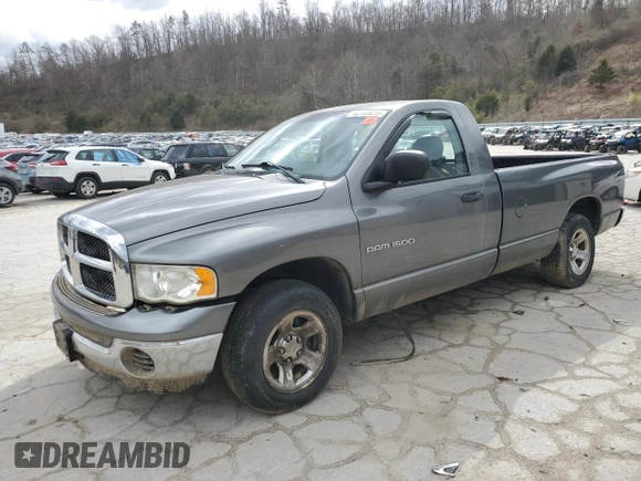 2005 Dodge 1500 SLT with VIN 1D7HA16N85J519734, listed as a Copart auction lot 46169615 with Not Provided miles and Salvage Title. Bid and sale history available at carsss.com. Image 1.