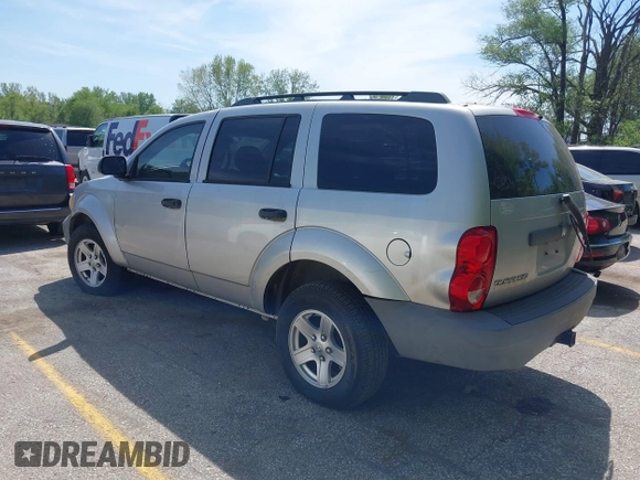 2007 Dodge Durango SXT with VIN 1D8HD38NX7F538612, listed as a IAAI auction lot 42094362 with 263,988 mi miles and . Bid and sale history available at DreamBid. Image 3.