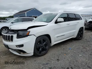 2016 Jeep Grand Cherokee Overland with VIN 1C4RJFCG3GC364485, listed as a Copart auction lot 60727935 with 101,742 mi miles and Salvage title. Bid and sale history available at DreamBid. Image 1.