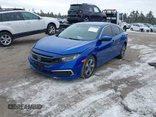 2020 Honda Civic Sedan LX with VIN 2HGFC2F64LH514640, listed as a IAAI auction lot 41711337 with 84,777 mi miles. Bid and sale history available at carsss.com. Image 18.