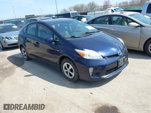2013 Toyota Prius One with VIN JTDKN3DU0D0351571, listed as a IAAI auction lot 42033388 with 270,161 mi miles and . Bid and sale history available at DreamBid. Image 1.