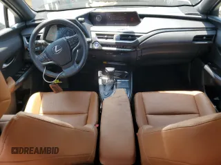 2020 Lexus UX 250h with VIN JTHX9JBH2L2034610, listed as a Copart auction lot 62195585 with 24,992 mi miles and Salvage title. Bid and sale history available at DreamBid. Image 8.