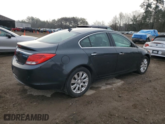 2013 Buick Regal Premium 1 with VIN 2G4GS5ERXD9225742, listed as a Copart auction lot 43608985 with 181,443 mi miles and Salvage title. Bid and sale history available at DreamBid. Image 3.