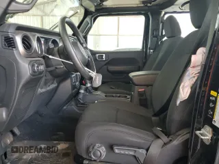 2020 Jeep Wrangler Unlimited Sport z VIN 1C4HJXDM3LW231868, wystawiony jako Copart lot #60890985 z przebiegiem 46 087 mil mil oraz Szkoda całkowita • Salvage title. Historia ofert i sprzedaży dostępna na DreamBid. Obrazek 7.