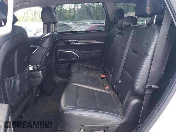 2022 Kia Telluride LX with VIN 5XYP2DHC1NG296601, listed as a Copart auction lot 54823115 with 76,882 mi miles and Non repairable. Bid and sale history available at DreamBid. Image 11.