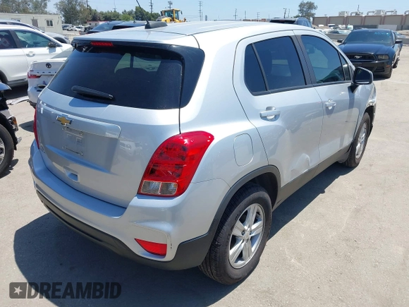 2022 Chevrolet Trax LS with VIN KL7CJKSM5NB542130, listed as a IAAI auction lot 42304634 with 43,670 mi miles and . Bid and sale history available at DreamBid. Image 4.