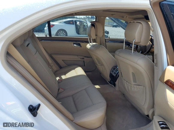 2012 Mercedes-Benz S-Class S 550 with VIN WDDNG7DB5CA467845, listed as a Copart auction lot 50801425 with 89,807 mi miles and Salvage Title. Bid and sale history available at carsss.com. Image 10.