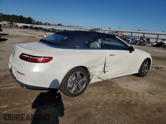2018 Mercedes-Benz E-Class E 400 with VIN WDD1K6FB6JF039951, listed as a Copart auction lot 41745665 with 57,982 mi miles and Salvage Title. Bid and sale history available at carsss.com. Image 3.
