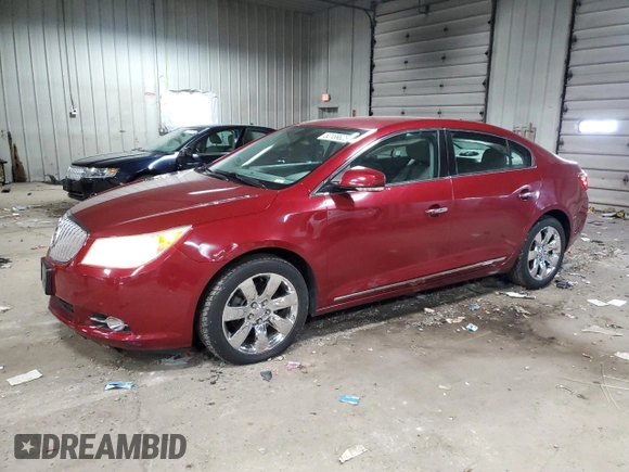 2010 Buick LaCrosse CXL with VIN 1G4GD5EG1AF258477, listed as a Copart auction lot 52189625 with 75,740 mi miles and Clean title. Bid and sale history available at DreamBid. Image 1.