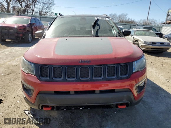 2019 Jeep Compass Trailhawk с VIN 3C4NJDDB3KT704480, выставлен на аукционе Copart как лот 48358155 с пробегом Не указан миль и Списание • Salvage title. История ставок и продаж доступна на DreamBid. Изображение 5.