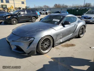 2021 Toyota GR Supra 3.0 with VIN WZ1DB0C03MW044778, listed as a Copart auction lot 88949405 with 0 mi miles and Salvage Title. Bid and sale history available at carsss.com. Image 1.
