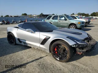 2016 Chevrolet Corvette Z06 3LZ with VIN 1G1YU2D6XG5606641, listed as a Copart auction lot 69261564 with 79,604 mi miles and Salvage Title. Bid and sale history available at carsss.com. Image 4.