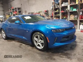 2016 Chevrolet Camaro 1LT with VIN 1G1FB1RS5G0193537, listed as a IAAI auction lot 41701949 with 112,067 mi miles. Bid and sale history available at carsss.com. Image 1.