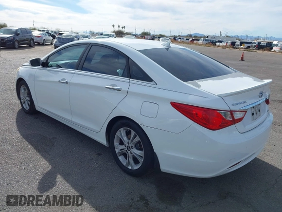 2013 Hyundai Sonata Limited with VIN 5NPEC4AC5DH639688, listed as a IAAI auction lot 41798908 with 164,789 mi miles and . Bid and sale history available at carsss.com. Image 3.
