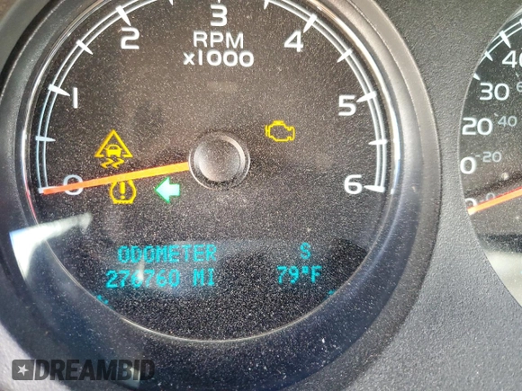 2010 Chevrolet Avalanche LTZ with VIN 3GNNCGE09AG186060, listed as a Copart auction lot 88727255 with 276,760 mi miles and Salvage Title. Bid and sale history available at DreamBid. Image 9.