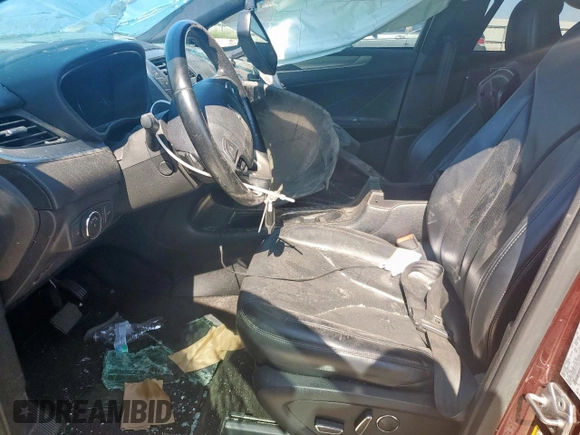 2016 Lincoln MKC Reserve with VIN 5LMTJ3DH7GUJ22247, listed as a Copart auction lot 57298615 with 133,842 mi miles and Salvage title. Bid and sale history available at DreamBid. Image 7.