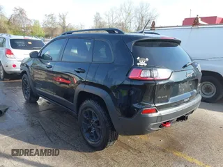 2022 Jeep Cherokee Trailhawk with VIN 1C4PJMBX1ND533715, listed as a IAAI auction lot 42041057 with 65,487 mi miles and . Bid and sale history available at DreamBid. Image 3.