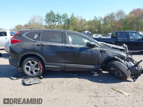 2019 Honda CR-V EX-L with VIN 2HKRW2H88KH623349, listed as a IAAI auction lot 39337313 with Not Provided miles and . Bid and sale history available at carsss.com. Image 13.