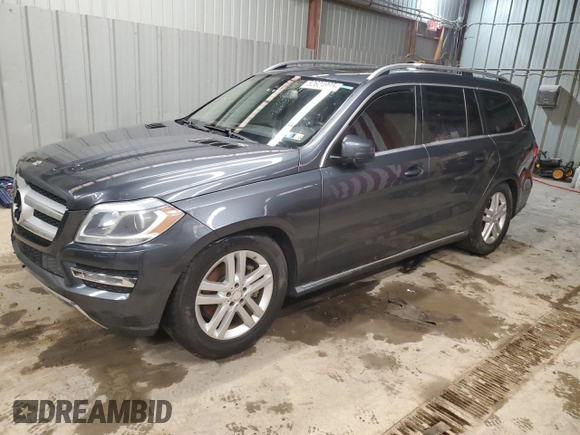 2014 Mercedes-Benz GL 450 z VIN 4JGDF7CE1EA311613, wystawiony jako Copart lot #52624995 z przebiegiem 134 404 mil mil oraz Tytuł czysty. Historia ofert i sprzedaży dostępna na DreamBid. Obrazek 1.