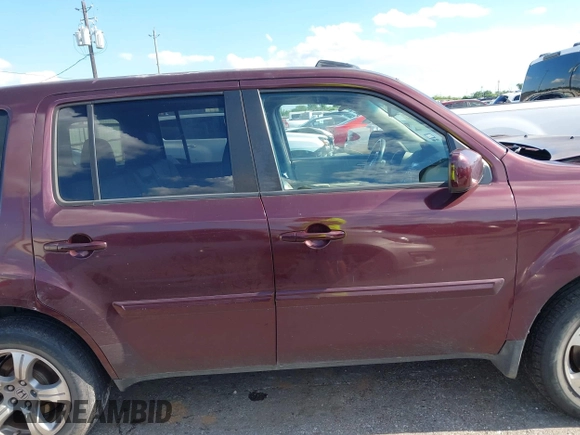 2013 Honda Pilot EX-L with VIN 5FNYF3H58DB032933, listed as a IAAI auction lot 42213061 with 166,496 mi miles and . Bid and sale history available at DreamBid. Image 13.