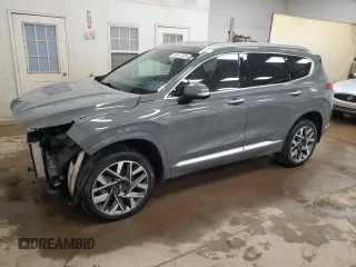 2023 Hyundai Santa Fe Calligraphy z VIN 5NMS5DAL0PH656445, wystawiony jako Copart lot #53157305 z przebiegiem 30 373 mil mil oraz Szkoda całkowita • Salvage title. Historia ofert i sprzedaży dostępna na DreamBid. Obrazek 1.