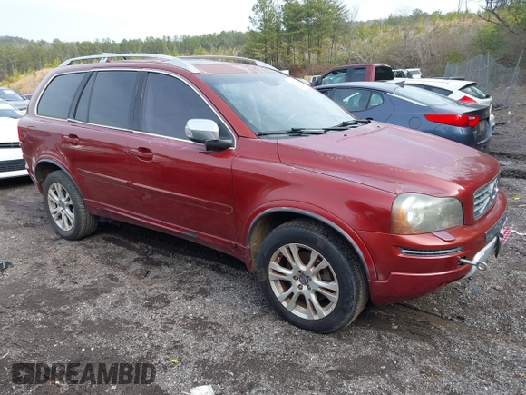 2013 Volvo XC90 Premier Plus with VIN YV4952CY7D1646512, listed as a IAAI auction lot 41448915 with 138,640 mi miles. Bid and sale history available at carsss.com. Image 1.