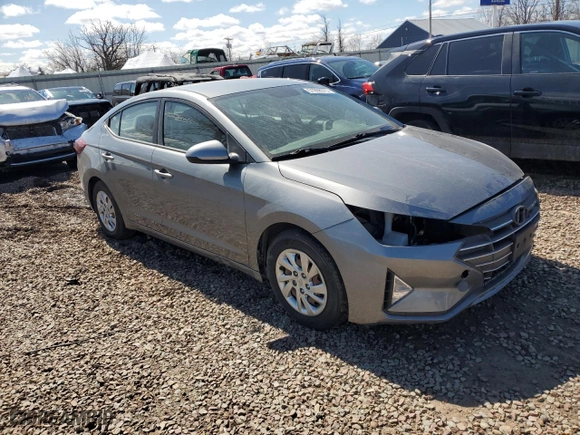 2019 Hyundai Elantra SE with VIN KMHD74LF9KU788966, listed as a Copart auction lot 51068575 with 86,813 mi miles and Salvage Title. Bid and sale history available at carsss.com. Image 4.