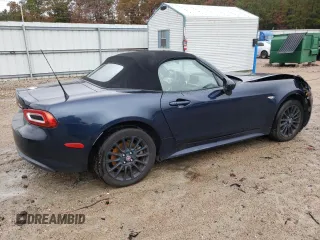 2018 FIAT 124 Spider Abarth z VIN JC1NFAEK7J0136872, wystawiony jako Copart lot #80666394 z przebiegiem 49 041 mil mil oraz Szkoda całkowita • Salvage title. Historia ofert i sprzedaży dostępna na DreamBid. Obrazek 3.