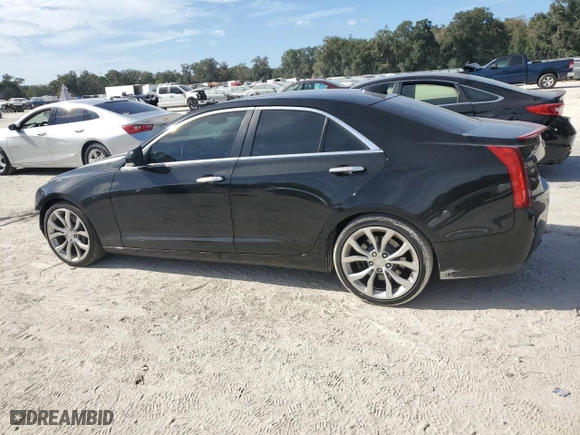 2016 Cadillac ATS Performance with VIN 1G6AC5SX8G0116062, listed as a Copart auction lot 80256214 with 117,625 mi miles and Salvage Title. Bid and sale history available at carsss.com. Image 2.