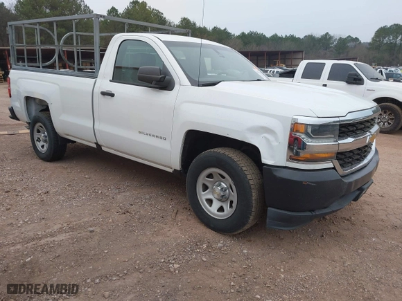 2018 Chevrolet Silverado 1500 Work Truck with VIN 1GCNCNEH9JZ175238, listed as a IAAI auction lot 41527395 with 196,708 mi miles. Bid and sale history available at carsss.com. Image 1.