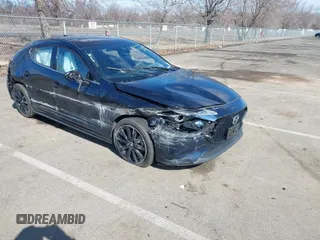 2020 Mazda Mazda3 Hatchback Premium Package with VIN JM1BPANM5L1160265, listed as a IAAI auction lot 41748652 with 35,516 mi miles. Bid and sale history available at carsss.com. Image 1.