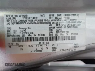 2015 Ford Focus SE с VIN 1FADP3F26FL254588, выставлен на аукционе IAAI как лот 42146381 с пробегом 99 280 миль миль и . История ставок и продаж доступна на DreamBid. Изображение 9.