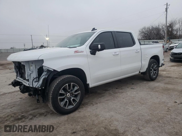 2024 Chevrolet Silverado 1500 RST with VIN 2GCUDEED3R1270310, listed as a Copart auction lot 43571975 with 1,659 mi miles and Salvage Title. Bid and sale history available at carsss.com. Image 1.