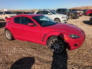 2004 Mazda RX-8 with VIN JM1FE173040121702, listed as a Copart auction lot 87037064 with 51,964 mi miles and Salvage Title. Bid and sale history available at carsss.com. Image 4.
