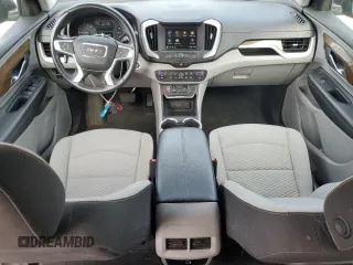 2018 GMC Terrain SLE with VIN 3GKALMEV9JL218342, listed as a Copart auction lot 52577485 with 74,361 mi miles and Salvage Title. Bid and sale history available at carsss.com. Image 8.