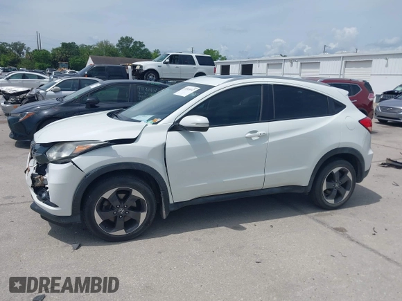 2018 Honda HR-V EX-L Navi with VIN 3CZRU6H78JM704178, listed as a IAAI auction lot 41903547 with 80,804 mi miles. Bid and sale history available at carsss.com. Image 14.