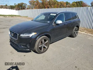 2017 Volvo XC90 R-Design with VIN YV4A22PM1H1143819, listed as a Copart auction lot 76433744 with 87,719 mi miles and Salvage Title. Bid and sale history available at carsss.com. Image 1.