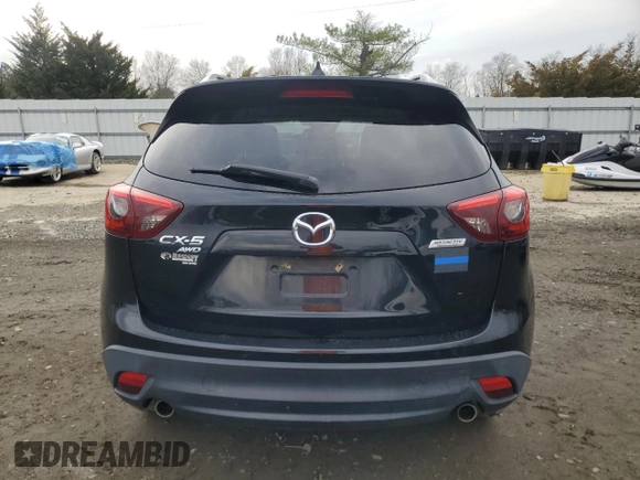 2016 Mazda CX-5 Grand Touring with VIN JM3KE4DY0G0727366, listed as a Copart auction lot 51682115 with 114,462 mi miles and Salvage Title. Bid and sale history available at carsss.com. Image 6.